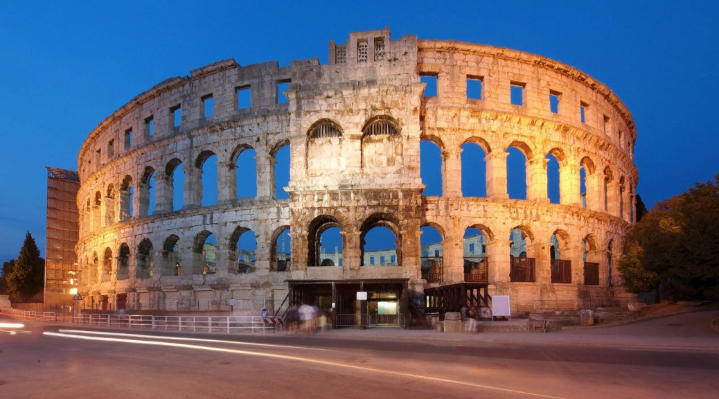 Amphitheater in Pula