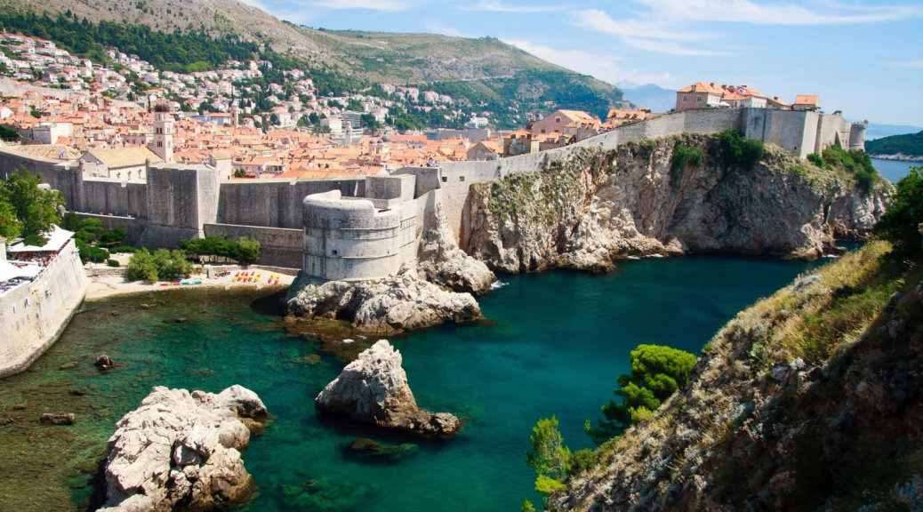 Dubrovnik City Walls Seeing Croatia